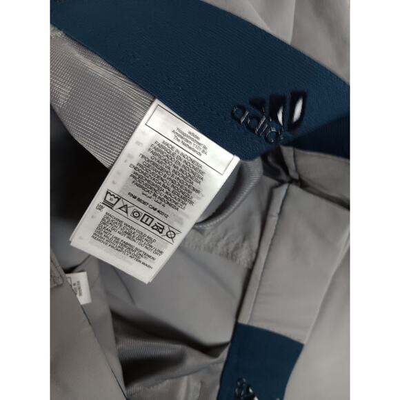 Adidas Golf Go-To 5 Pocket Pants Men 32X34 Gray Tapered Fit Stretch Summer UPF50 - Picture 7 of 11